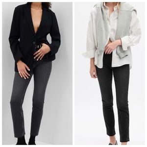 EUC Bundle 2 pairs Gap high rise black jeans